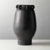 Acadia Black Ceramic Vase -marin sHOP AcadiaBlackVaseSHF20
