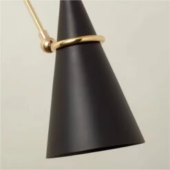 Aldus Black And Polished Brass Articulating Wall Sconce 13 Aldus Black And Polished Brass Articulating Wall Sconce -marin sHOP AldusBkNPldBrsArtlngScncAVSHF22