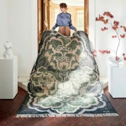 Eva Papier-Mache Bust Sculpture 15 Eva Papier-Mache Bust Sculpture -marin sHOP AllureGreenHandKnottedRugAG21 1x1