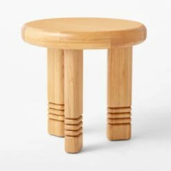 Altadena Oak Side Table -marin sHOP AltadenaWdSideTable3QSSS22