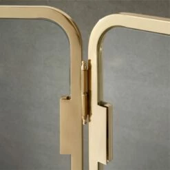 Amos Brass Fireplace Screen 10 Amos Brass Fireplace Screen -marin sHOP AmosBrassFrplcScreenAV2SHF21