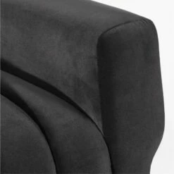 Ardis Black Chair -marin sHOP ArdisBlkVelvetChairLucaAVSSS21