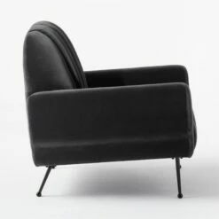 Ardis Black Chair -marin sHOP ArdisBlkVelvetChairLucaSDSSS21