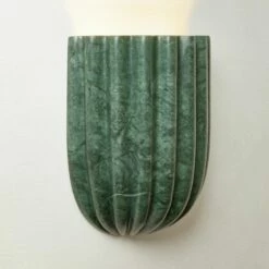 marin sHOP -marin sHOP ArielGreenMarbleSconceROS23