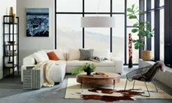 Equator White Oversized Pendant Light -marin sHOP ArloWideArmSectionalSofaAG19