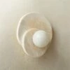Astr White Onyx Wall Sconce -marin sHOP AstrWhiteOnyxSconceSHS21