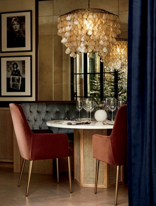 Teardrops Capiz Chandelier 10 Teardrops Capiz Chandelier - Image 8