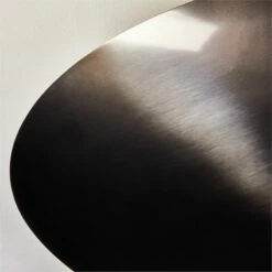 Auden Blackened Brass Flush Mount Light 30" -marin sHOP AudenBkBrsFlushMnt30inAVSHF22