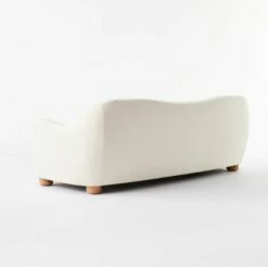 Bacio Cream Boucle Sofa With Bleached Oak Legs -marin sHOP BacioBoucleSofa3QBSSS21