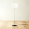 Beau Black Floor Lamp -marin sHOP BeauMttBlackFlrLampSHF22
