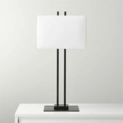 Beau Matte Black Table Lamp