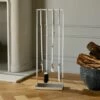 4-Piece Bend Stainless Steel Standing Fireplace Tool Set -marin sHOP BendFrplcToolsSSS4SHF19