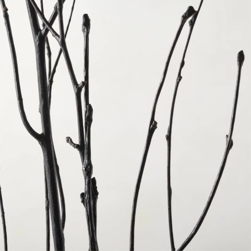Decorative Black Birch Branches 50'' 4 Decorative Black Birch Branches 50'' - Image 2