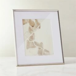Blaine Polished Nickel Picture Frame 8"x10"