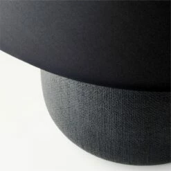 Block Black Lacquered Linen Table Lamp 9 Block Black Lacquered Linen Table Lamp -marin sHOP BlockBlkTableLampAVSHF23