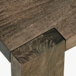 Blox Midtone Brown Wood Bench 78" -marin sHOP BloxBench78inAVF16