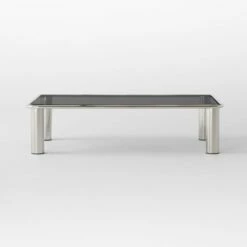 Bovisio Rectangular Smoked Glass Coffee Table -marin sHOP BovisioSmkGlssRectCffTblSOSSF22