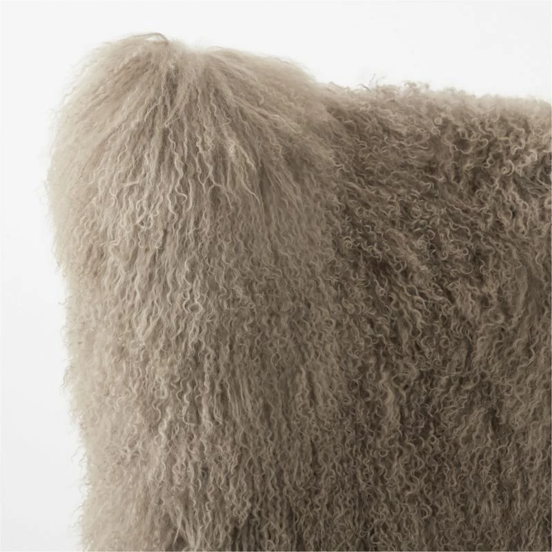 Bozzi Taupe Mongolian Sheepskin Accent Chair 10 Bozzi Taupe Mongolian Sheepskin Accent Chair - Image 8