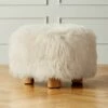 Bozzi Mongolian Sheepskin Ottoman 1 Bozzi Mongolian Sheepskin Ottoman -marin sHOP BozziMnglnShpsknOttomanSHS21 1x1