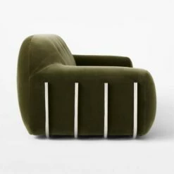 Brace Green Velvet Tufted Sofa -marin sHOP BraceGreenMinkSofaSDSSF22