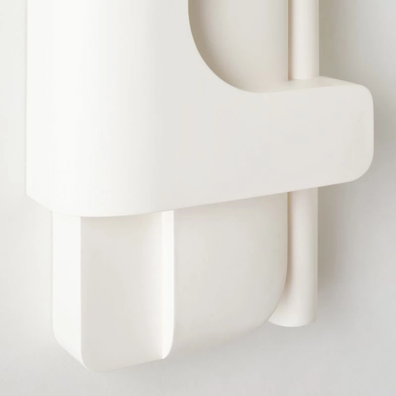 Brazilian White Concrete Wall Decor Panel I 4 Brazilian White Concrete Wall Decor Panel I - Image 2