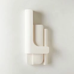 Brazilian White Concrete Wall Decor Panel I