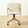 Brecha Ivory Upholstered Office Chair 1 Brecha Ivory Upholstered Office Chair -marin sHOP BrechaIvoryChairSHS23