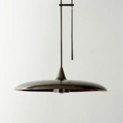Brio Blackened Brass Pendant Light