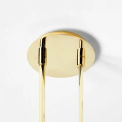 Brio Polished Brass Pendant Light -marin sHOP BrioPolishedBrsPndntSSF22