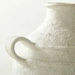 Brise White Jug Vase Tall -marin sHOP BriseSmallWhiteVaseAVSHS23