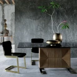 Rough Cast Brass Metal Indoor Planter Small 13 Rough Cast Brass Metal Indoor Planter Small -marin sHOP CB2FA21 KD 4A 1320 OC21 1x1