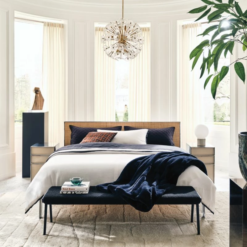 Baja Black Boucle Bench 4 Baja Black Boucle Bench - Image 2