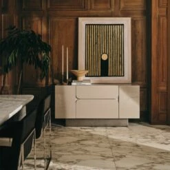 Freya Brass Double Taper Candle Holder -marin sHOP CB2FA22 05E V1