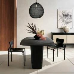 Cusco Textured Black Terracotta Vase 19 Cusco Textured Black Terracotta Vase -marin sHOP CB2FA22 15A V1 1