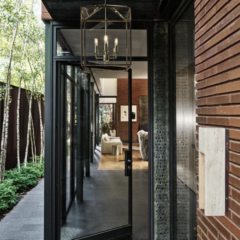 Denver Indoor/Outdoor Polished Brass Pendant Light 9 Denver Indoor/Outdoor Polished Brass Pendant Light - Image 7