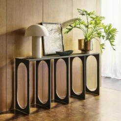 Dia Metallic Bronze Indoor Planter 9 Dia Metallic Bronze Indoor Planter -marin sHOP CB2FA22 33D Hero 2