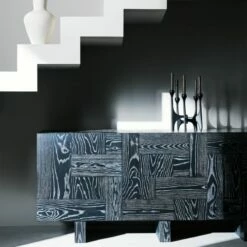 Cinq Black Multi Taper Candle Holder -marin sHOP CB2FA22 38D hero