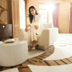 Noor Cream Boucle Lounge Chair -marin sHOP CB2FA22 EDT 5367edit