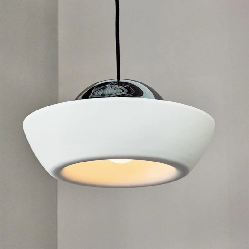 Materia Ivory Dome Pendant Light 7 Materia Ivory Dome Pendant Light - Image 5