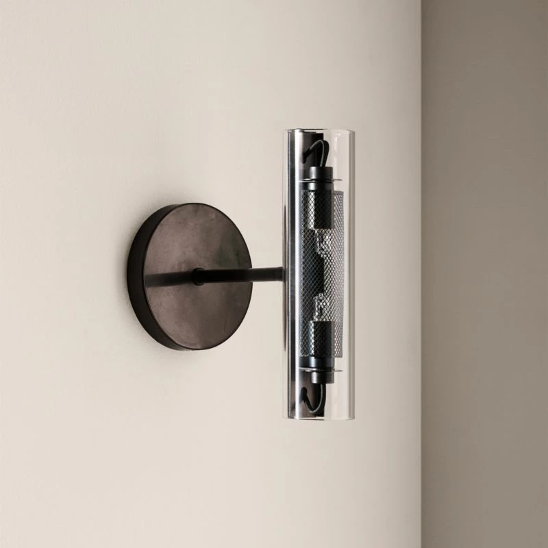 Cilindro Black Steel Wall Sconce 8 Cilindro Black Steel Wall Sconce - Image 6