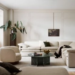 Muir White Boucle Swivel Chair 12 Muir White Boucle Swivel Chair -marin sHOP CB2FA23 42A V2