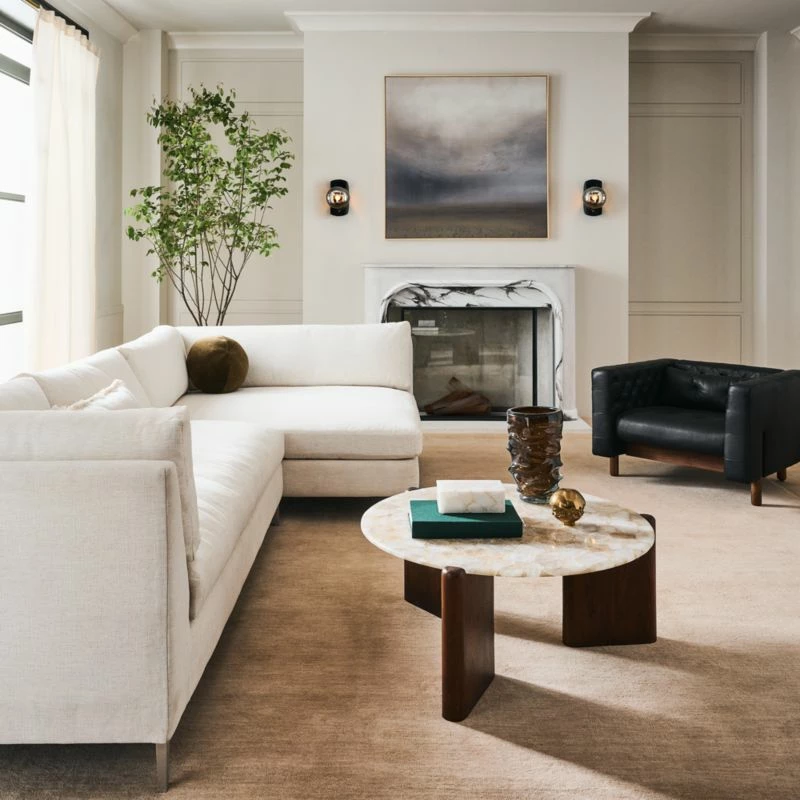 Marconi Tufted Black Leather Accent Chair 5 Marconi Tufted Black Leather Accent Chair - Image 3