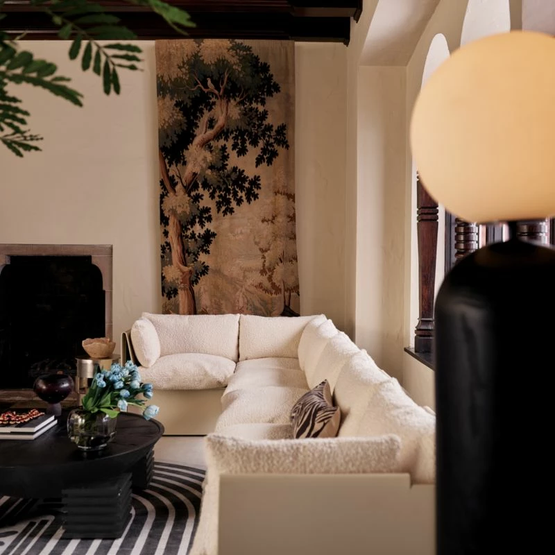 Ori Globe Floor Lamp With Black Wood Base 6 Ori Globe Floor Lamp With Black Wood Base - Image 4