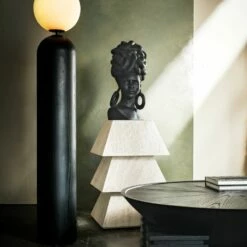 Ori Globe Floor Lamp With Black Wood Base 15 Ori Globe Floor Lamp With Black Wood Base -marin sHOP CB2FA23 BID 09 V2 RET light 1