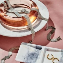 Daily Essentials Marble Jewelry Tray 9 Daily Essentials Marble Jewelry Tray -marin sHOP CB2HOL21 27B hero