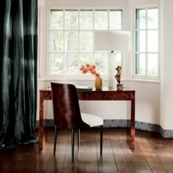 Runway 2-Drawer Burl Wood Desk 11 Runway 2-Drawer Burl Wood Desk -marin sHOP CB2HOL21 31A v1 0031 HeroOC21 1x1