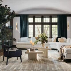 Stacked Marble And Brass Pillar Candle Holder Small -marin sHOP CB2HOL22 01A V4 1