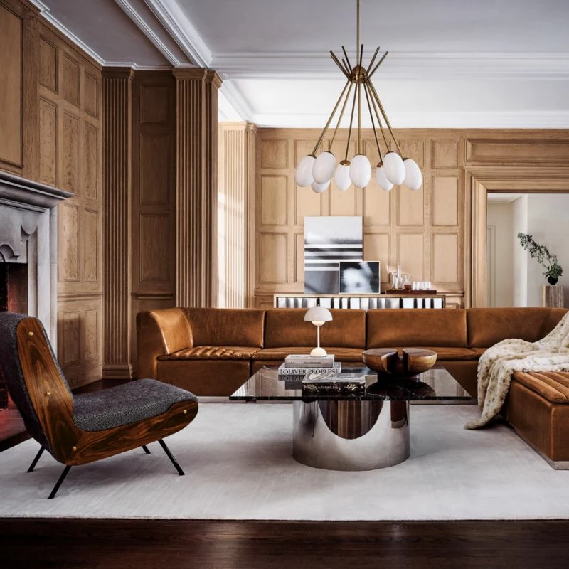 Meda Grey Wool Armless Lounge Chair 4 Meda Grey Wool Armless Lounge Chair - Image 2