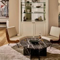 Reve Oval Fluted Green Marble Bowl -marin sHOP CB2PH23 BAR 044 HERO