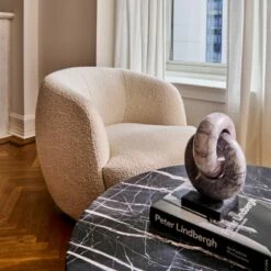 Don't Get It Twisted Marble Decorative Object -marin sHOP CB2PH23 CHAIRS 056 DETAIL